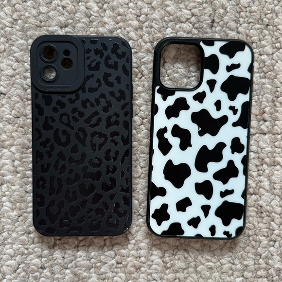 Other - Bundle of Animal Print IPhone 12 Cases
